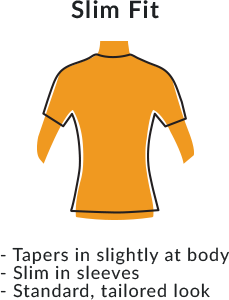 Mens Slim Size Chart